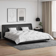 Vidaxl dekbed met kussen 3 st wit microfibre