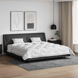 Vidaxl dekbed met kussen 3 pcs wit microfibre