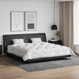 Vidaxl dekbed met kussen 3 st wit microvezel