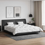 Vidaxl dekbed met kussen 3 pcs wit microfibre