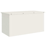 Vidaxl buitenopslagdoos wit 100 x 50,5 x 50 cm staal