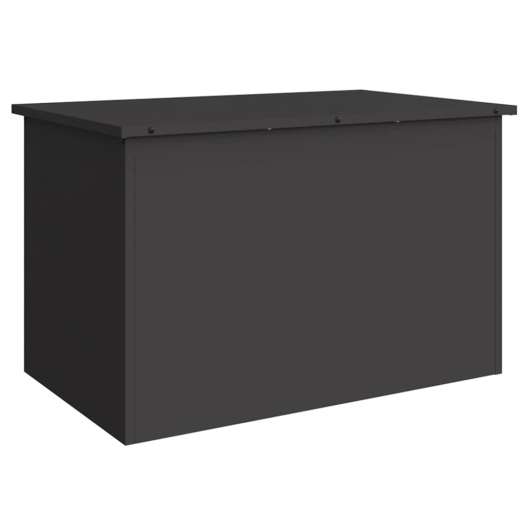 Vidaxl buitenopslagdoos zwart 80 x 50,5 x 50 cm staal