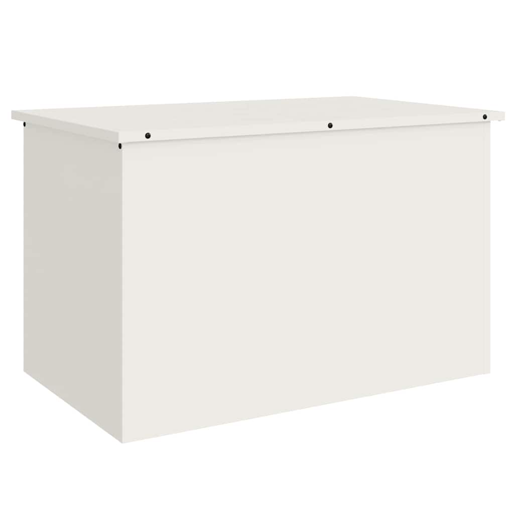 Vidaxl buitenopslagdoos wit 80 x 50,5 x 50 cm staal