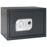 Vidaxl digitale kluis met slot donkergrijs 35 x 25 x 25 cm staal