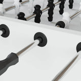 Vidaxl voetbaltafel lagers voor 5 x 5 x 2.8 cm staf 10 pcs zwart