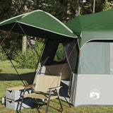 Vidaxl instant tent met regenhuif voor 12 personen met snelontgrendeling