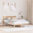Vidaxl bedframe bruin 120 x 200 cm massief grenenhout