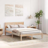 Vidaxl bedframe bruin 120 x 200 cm massief grenenhout