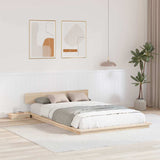 Vidaxl bedframe bruin 120 x 190 cm hout