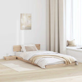 Vidaxl bedframe bruin 100 x 200 cm hout