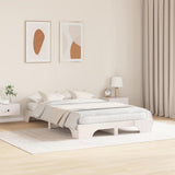 Vidaxl bedframe wit 120 x 190 cm massief grenenhout