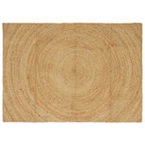 Vidaxl vloerkleden rechthoekig bruin 120 x 170 cm jute