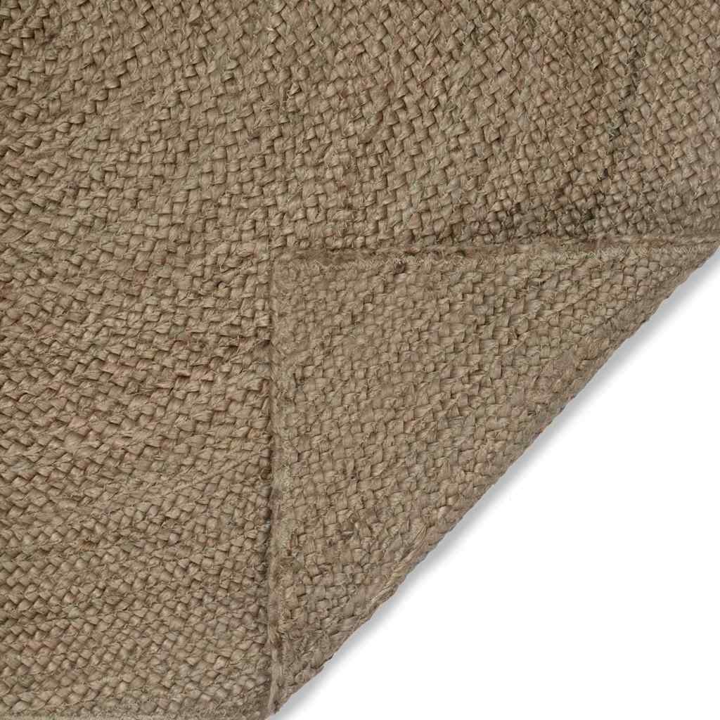 Vidaxl vloerkleden rechthoekig grijs 80 x 250 cm jute