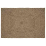 Vidaxl vloerkleden rechthoekig grijs 240 x 340 cm jute