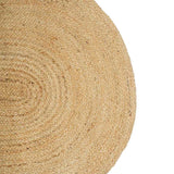 Vidaxl vloerkleden ovaal naturel 152 x 245 cm jute