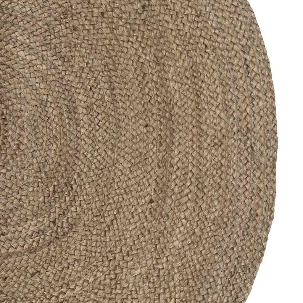 Vidaxl vloerkleden ovaal grijs 205 x 305 cm jute