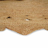 Vidaxl tapijt bruin 205 x 305 cm jute