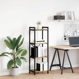 Vidaxl boekenkast 40 x 30 x 119 cm bewerkt hout artisan eiken