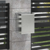 Vidaxl pakket inwerp box zilver 47,5 x 38 x 59 cm roestvrij staal