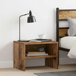 Vidaxl nachtkastje 2 st oud hout 40 x 30 x 30 cm bewerkt hout