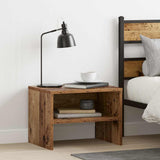 Vidaxl nachtkastje 2 st oud hout 40 x 30 x 30 cm bewerkt hout