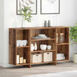 Vidaxl dressoir oudhout 120 x 30 x 75 cm bewerkt hout