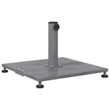 Vidaxl parasolvoet donkergrijze houtlook 45 x 45 x 31 cm