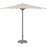 Vidaxl parasolvoet donkergrijze houtlook 48 x 48 x 32 cm