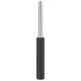 Vidaxl kantoorstoel gascilinder zwart 318-473 mm ijzer