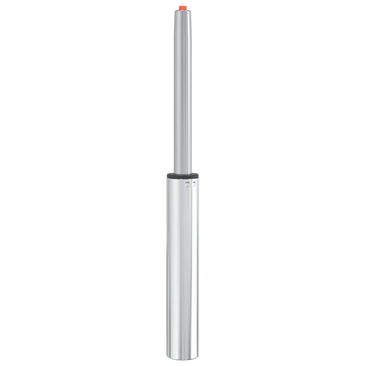 Vidaxl kantoorstoel gascilinder chroom 355-540 mm ijzer