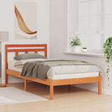 Vidaxl bedframe bruin 80 x 200 cm massief grenenhout