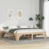 Vidaxl bedframe bruin 180 x 200 cm massief grenenhout