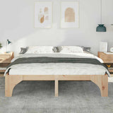 Vidaxl bedframe bruin 180 x 200 cm massief grenenhout