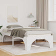 Vidaxl bedframe wit 75 x 190 cm massief grenenhout