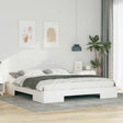 Vidaxl bedframe wit 200 x 200 cm