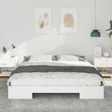 Vidaxl bedframe wit 200 x 200 cm