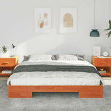 Vidaxl bedframe bruin 200 x 200 cm