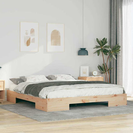 Vidaxl bedframe bruin 180 x 200 cm