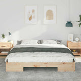 Vidaxl bedframe bruin 180 x 200 cm