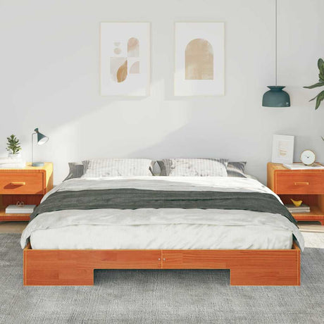 Vidaxl bedframe bruin 180 x 200 cm