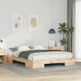 Vidaxl bedframe bruin 140 x 200 cm