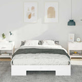 Vidaxl bedframe wit 120 x 200 cm