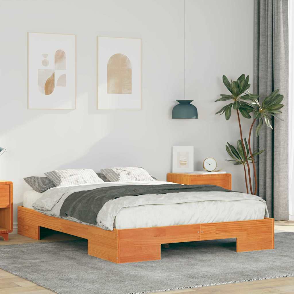Vidaxl bedframe bruin 120 x 190 cm