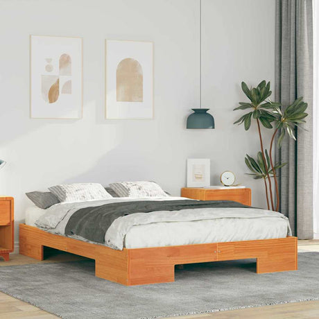 Vidaxl bedframe bruin 120 x 190 cm