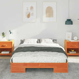 Vidaxl bedframe bruin 120 x 190 cm