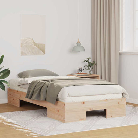 Vidaxl bedframe bruin 100 x 200 cm
