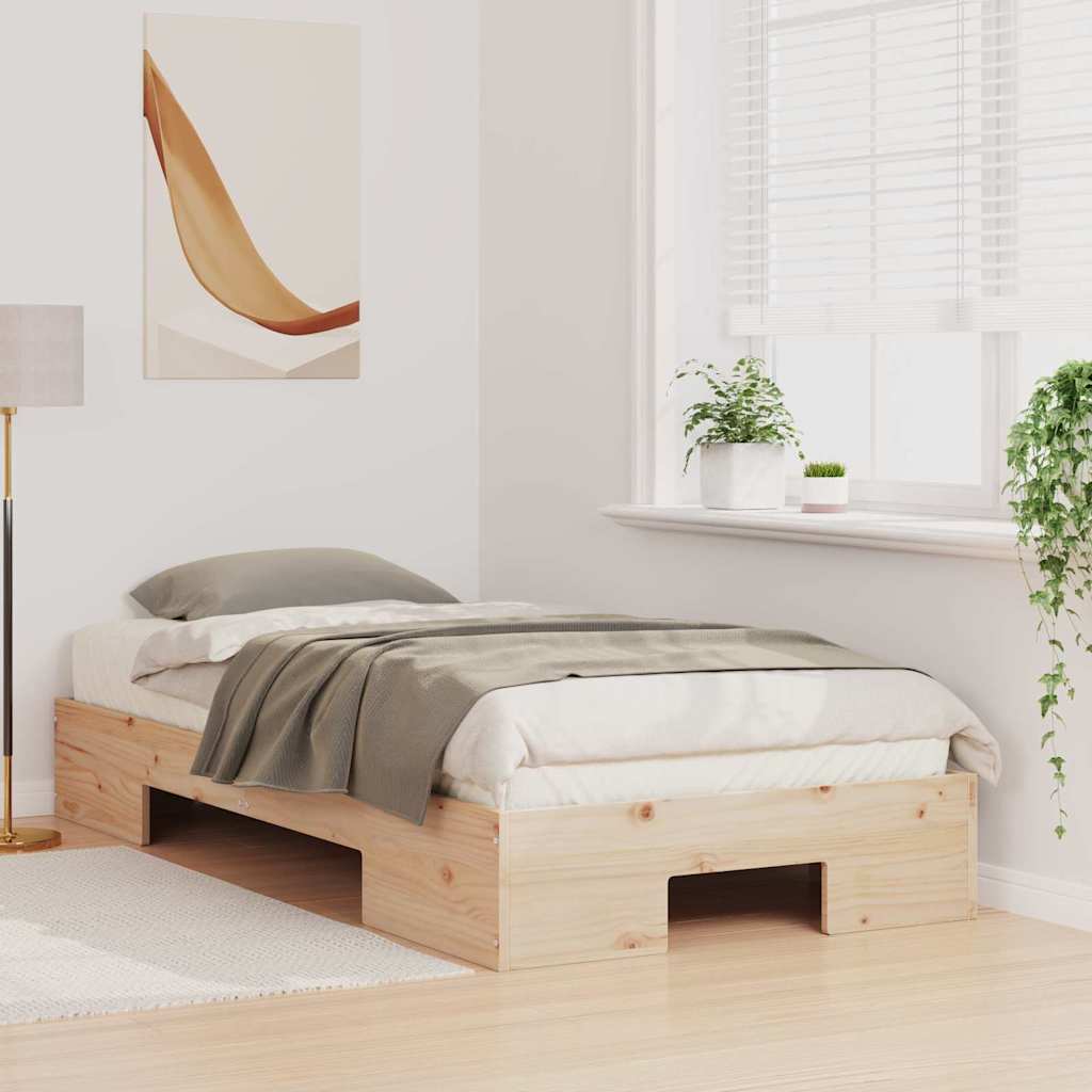 Vidaxl bedframe bruin 80 x 200 cm
