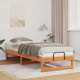 Vidaxl bedframe bruin 80 x 210 cm massief grenenhout