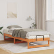 Vidaxl bedframe bruin 90 x 210 cm massief grenenhout