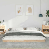 Vidaxl bedframe bruin 180 x 210 cm massief grenenhout